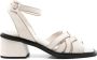 Sarah Chofakian Giverny leren sandalen Wit - Thumbnail 1