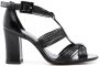 Sarah Chofakian Isabella sandalen met enkelbandje Zwart - Thumbnail 1
