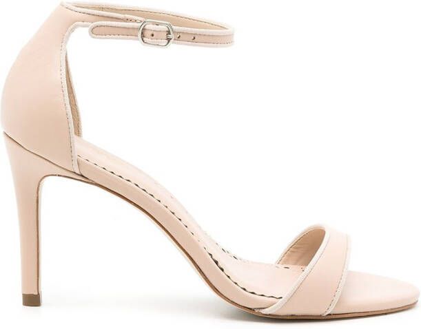 Sarah Chofakian Joy sandalen met bandjes Beige