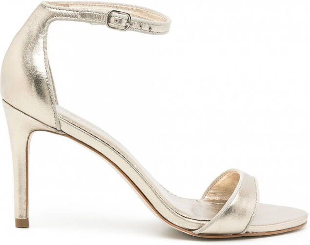 Sarah Chofakian Joy sandalen met bandjes Metallic