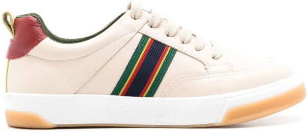 Sarah Chofakian Laby Bird low-top sneakers Beige