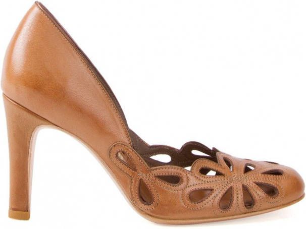 Sarah Chofakian leather pumps Bruin