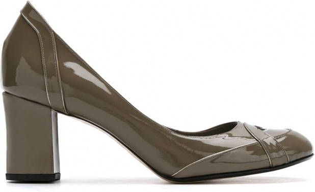 Sarah Chofakian leather pumps Bruin