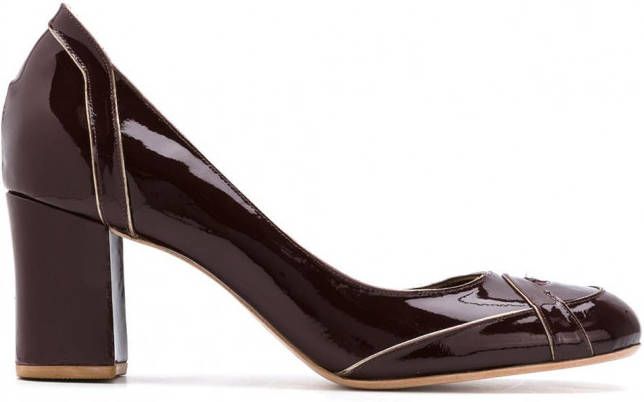 Sarah Chofakian leather pumps Bruin