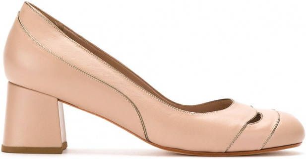 Sarah Chofakian leather pumps Beige