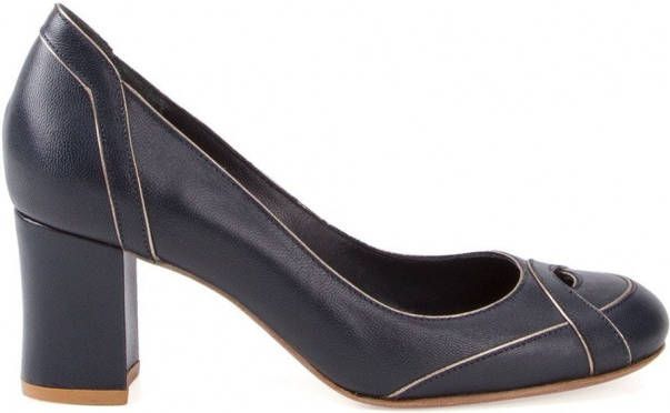 Sarah Chofakian leather pumps Paars