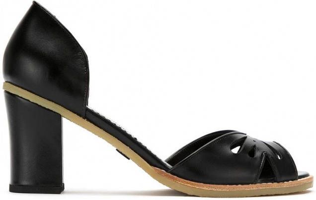 Sarah Chofakian leather pumps Zwart