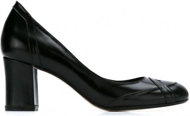 Sarah Chofakian leather pumps Zwart