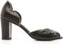 Sarah Chofakian Léger 75mm leren pumps Zwart - Thumbnail 1