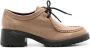 Sarah Chofakian Leren Oxford schoenen Bruin - Thumbnail 1