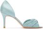 Sarah Chofakian Leren pumps Blauw - Thumbnail 1