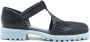 Sarah Chofakian Leren sandalen Blauw - Thumbnail 1