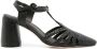 Sarah Chofakian Leren sandalen Zwart - Thumbnail 1