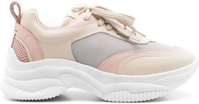 Sarah Chofakian Leren sneakers Beige