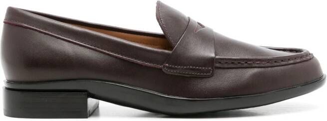 Sarah Chofakian Loafers met ronde neus Bruin