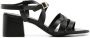 Sarah Chofakian Lygia sandalen met bandjes Zwart - Thumbnail 1