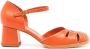 Sarah Chofakian Melaine uitgesneden sandalen Oranje - Thumbnail 1