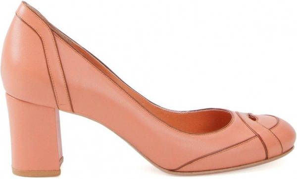 Sarah Chofakian mid-heel pumps Geel