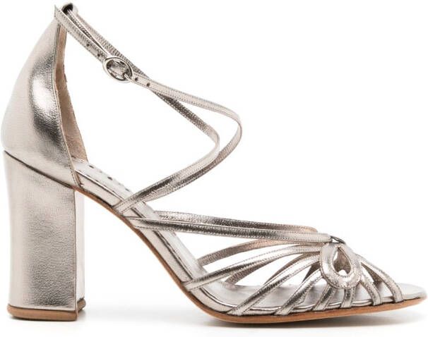Sarah Chofakian Miuccia sandalen Metallic