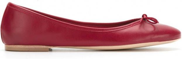 Sarah Chofakian platte ballerinas Rood