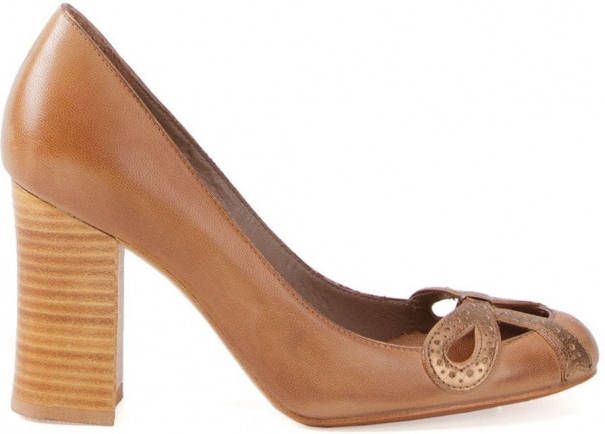 Sarah Chofakian chunky heel pumps Bruin