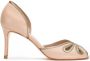 Sarah Chofakian peep toe pumps Beige - Thumbnail 1