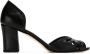 Sarah Chofakian pumps met open teen Zwart - Thumbnail 1