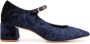 Sarah Chofakian Pumps met vierkante neus Blauw - Thumbnail 1