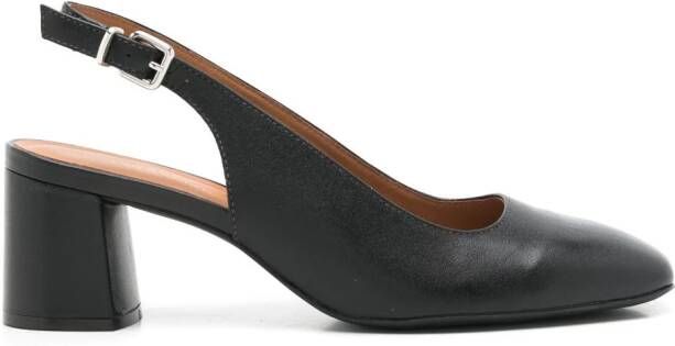 Sarah Chofakian Quartier leren pumps Zwart