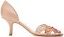 Sarah Chofakian Quero leren pumps Beige - Thumbnail 1