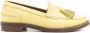 Sarah Chofakian Rive Droit leren loafers Geel - Thumbnail 1