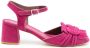Sarah Chofakian Riviera sandalen met franje Roze - Thumbnail 1
