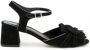 Sarah Chofakian Riviera sandalen met franje Zwart - Thumbnail 1