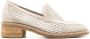 Sarah Chofakian Ronnie geperforeerde Oxford schoenen Beige - Thumbnail 1