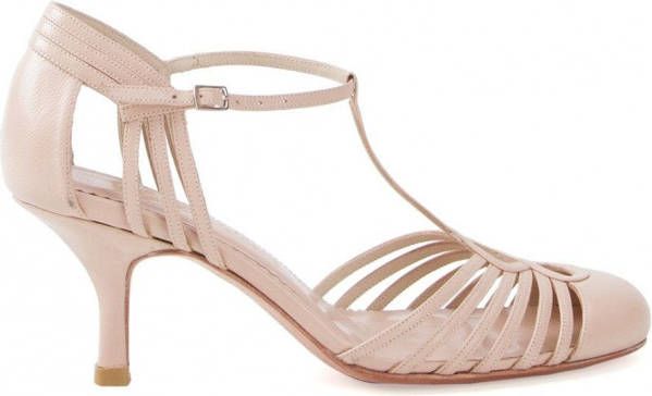 Sarah Chofakian strappy sandals Beige