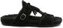 Sarah Chofakian Sandalen met open neus Zwart - Thumbnail 1