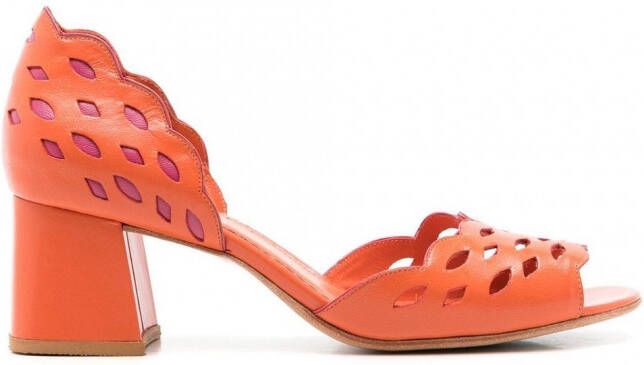 Sarah Chofakian Sapato Vivienne sandalen Oranje