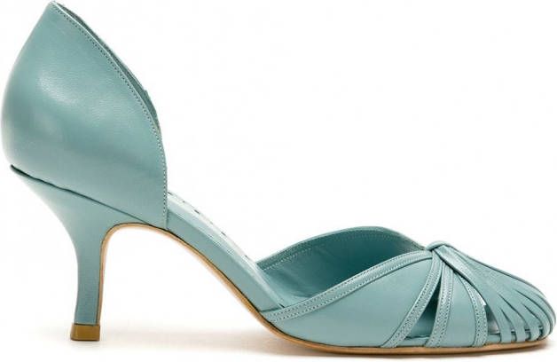 Sarah Chofakian Sarah leren pumps Blauw