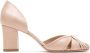 Sarah Chofakian Sarah leren pumps Beige - Thumbnail 1