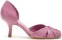 Sarah Chofakian Sarah leren pumps Paars - Thumbnail 1