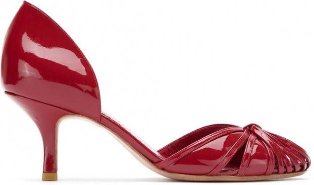 Sarah Chofakian Sarah pumps Rood