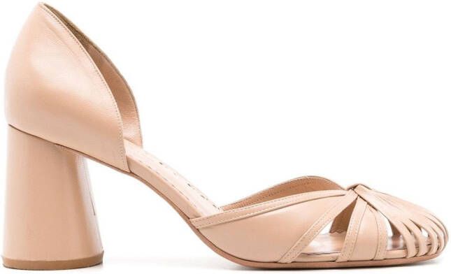 Sarah Chofakian Sarah sandalen met bandjes Beige