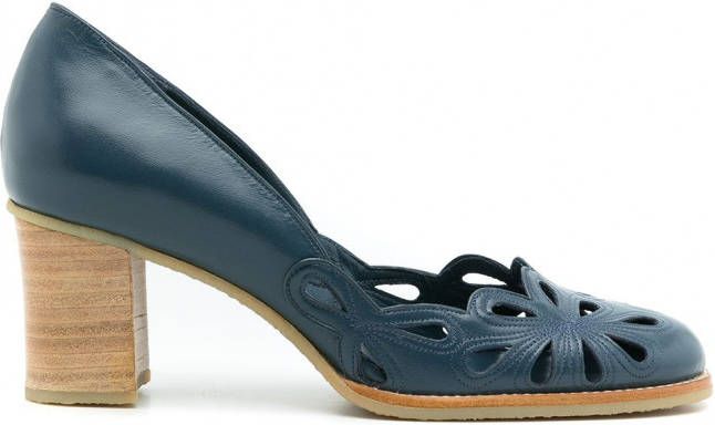 Sarah Chofakian Scarpin Belle Epoque pumps Blauw