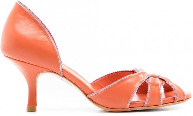 Sarah Chofakian Scarpin Carrie sandalen Oranje