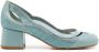 Sarah Chofakian Scarpin Richter leren pumps Blauw - Thumbnail 1