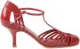 Sarah Chofakian strappy pumps Rood - Thumbnail 1