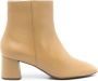 Sarah Chofakian Torquay leren laarzen Beige - Thumbnail 1