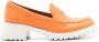 Sarah Chofakian Ully leren loafers Oranje - Thumbnail 1