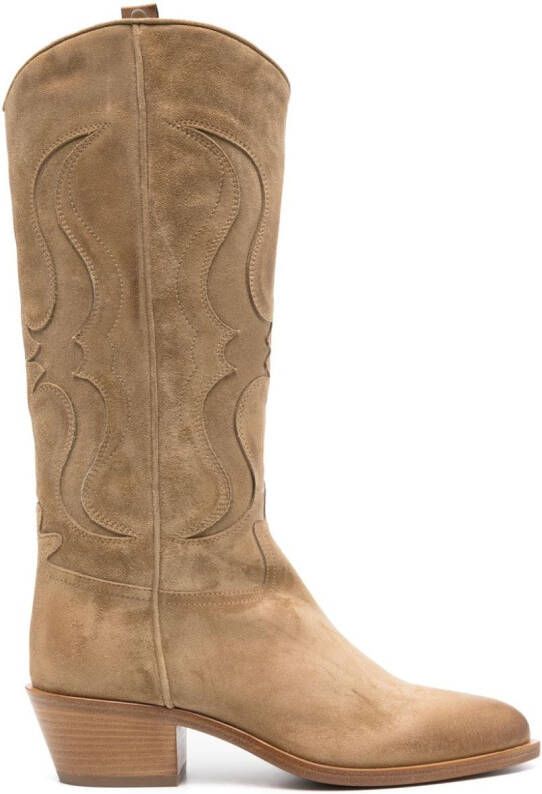 Sartore 50mm western-style suede boots Bruin