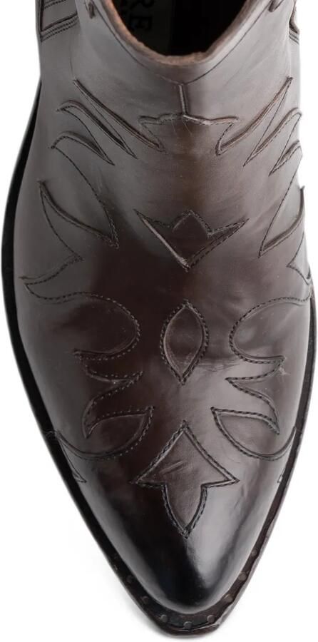 Sartore flame-detail western boots Bruin - Foto 2